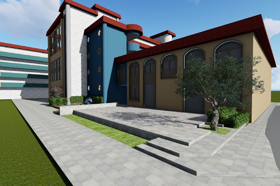 羅芳小學(xué)建筑外立面優(yōu)化