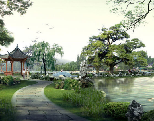 園林景觀設(shè)計(jì)全過(guò)程簡(jiǎn)述