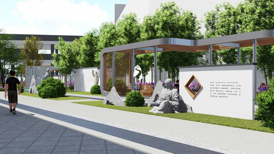 校園景觀雕塑文化設(shè)計賦予學(xué)校獨特文化氛圍